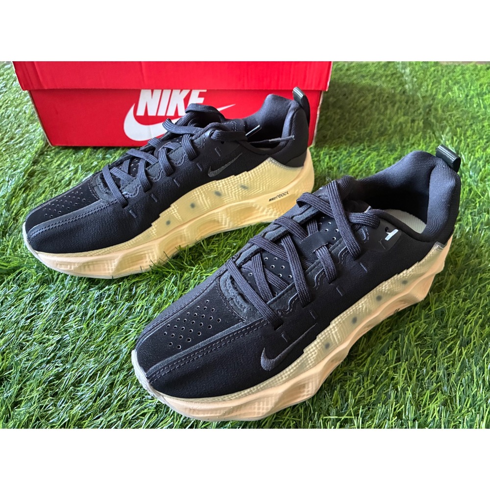 Nike Ava Rover GS Black Anthracite Sequoia Running Shoes HF6331-001 Kids 4Y